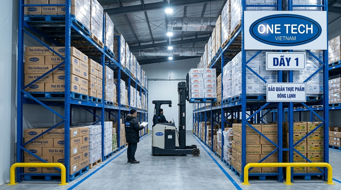 Kệ Selective kho lạnh pallet Vĩnh Long Kệ Selective cho kho lạnh pallet tại Vĩnh Long