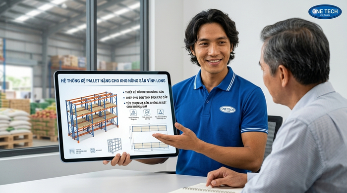 Tư vấn kệ pallet Vĩnh Long bởi Kệ kho hàng Vĩnh Long OneTech Tư vấn kệ pallet Vĩnh Long bởi Kệ kho hàng Vĩnh Long OneTech