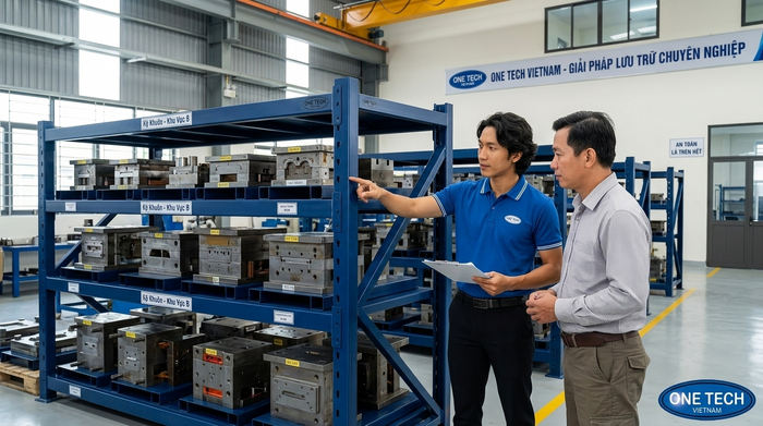 Bàn giao kệ khuôn sau lắp đặt Bàn giao Kệ Khuôn Vĩnh Long sau khi kiểm tra an toàn và hướng dẫn sử dụng