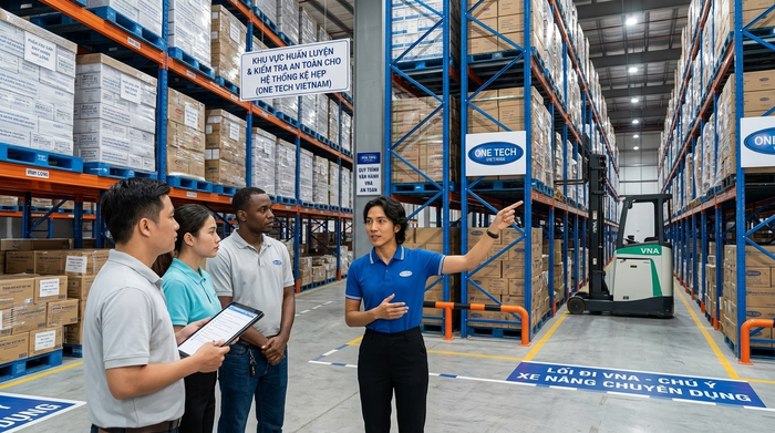 Đào tạo quy trình vận hành an toàn cho Kệ Narrow Aisle Vĩnh Long