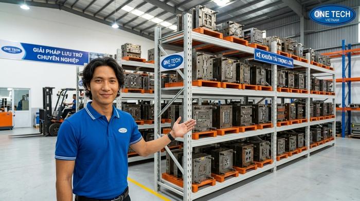 Giải pháp kệ khuôn OneTech tại Vĩnh Long Giải pháp Kệ Khuôn Vĩnh Long do OneTech tư vấn thiết kế và lắp đặt