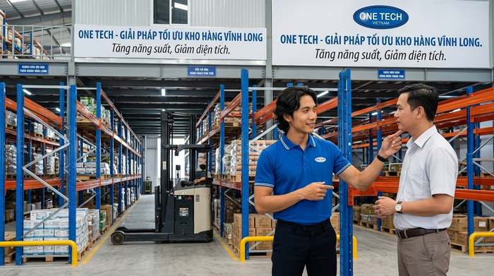 Tư vấn Kệ Narrow Aisle Vĩnh Long bởi Kệ kho hàng Vĩnh Long OneTech