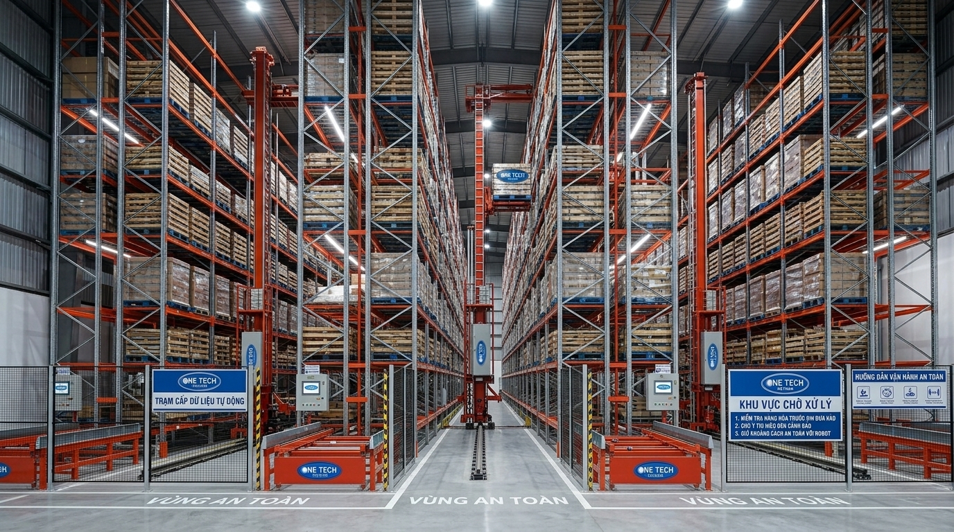 Lợi ích kinh tế của kệ kho ASRS đối với doanh nghiệp Vĩnh Long