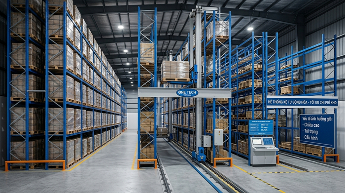 Các yếu tố ảnh hưởng đến báo giá Stacker-Crane Vĩnh Long Báo giá Stacker-Crane Vĩnh Long theo tải trọng và cấu hình kho