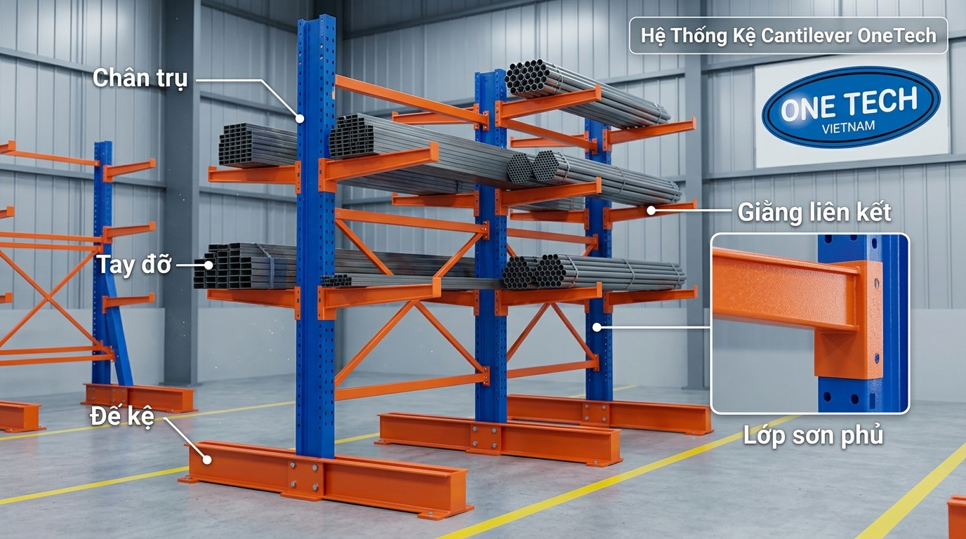 Các thông số quan trọng khi thiết kế kệ tay đỡ Vĩnh Long
